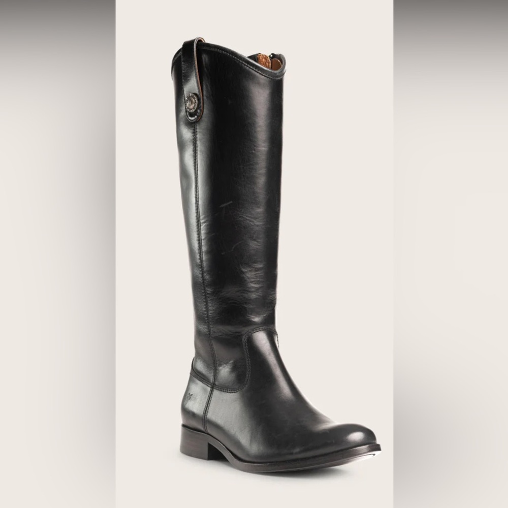 FRYE Melissa Button Leather Tall